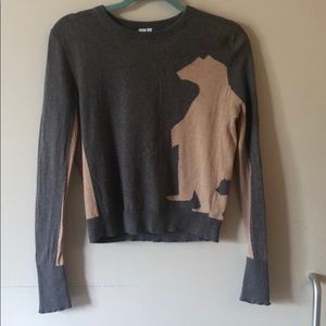 Polar bear pullover sweater from Anthropologie
